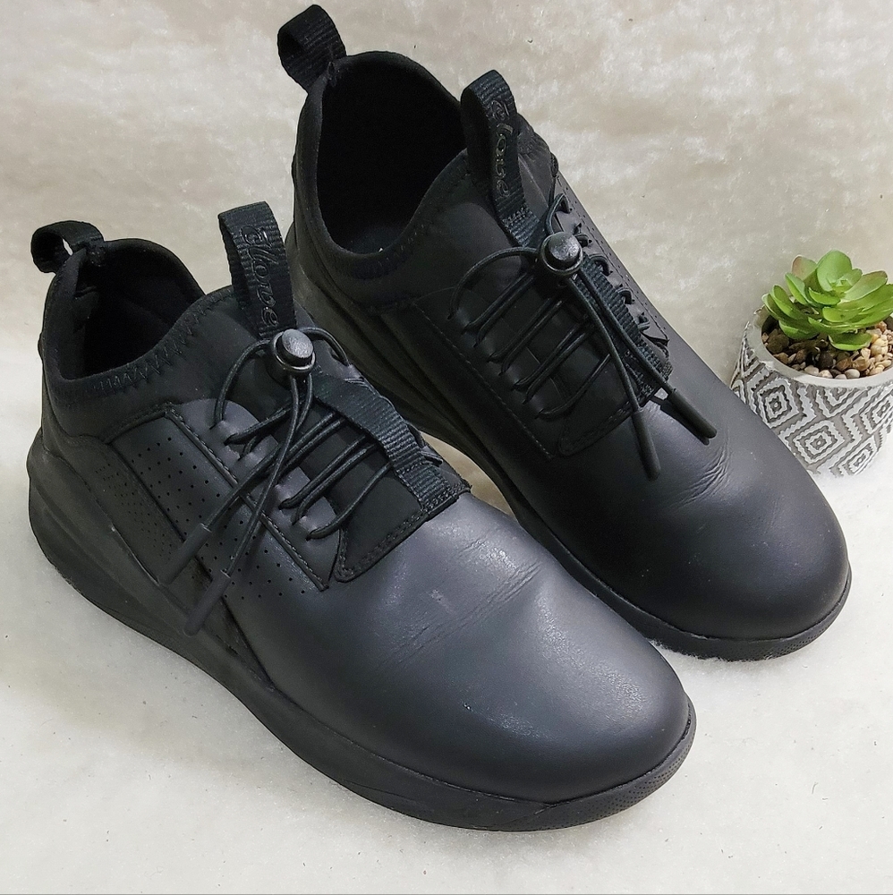 Clove Black All Black Option Healthcare Comfort Nursing‎ Unisex Sneakers W11.5